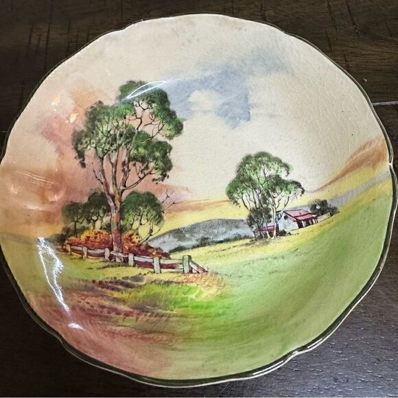 Royal Doulton Gum Trees Pattern D5506 – Small Bowl, Made in England - Picture 2 of 5